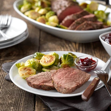Classic Beef Tenderloin Roast With Cranberry Drizzle