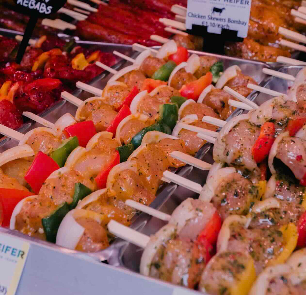 5 Chicken Kebabs