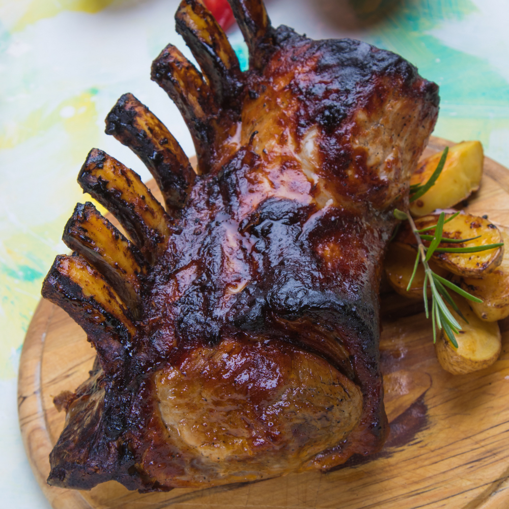 Bone in Rack of Pork (with Crackle)