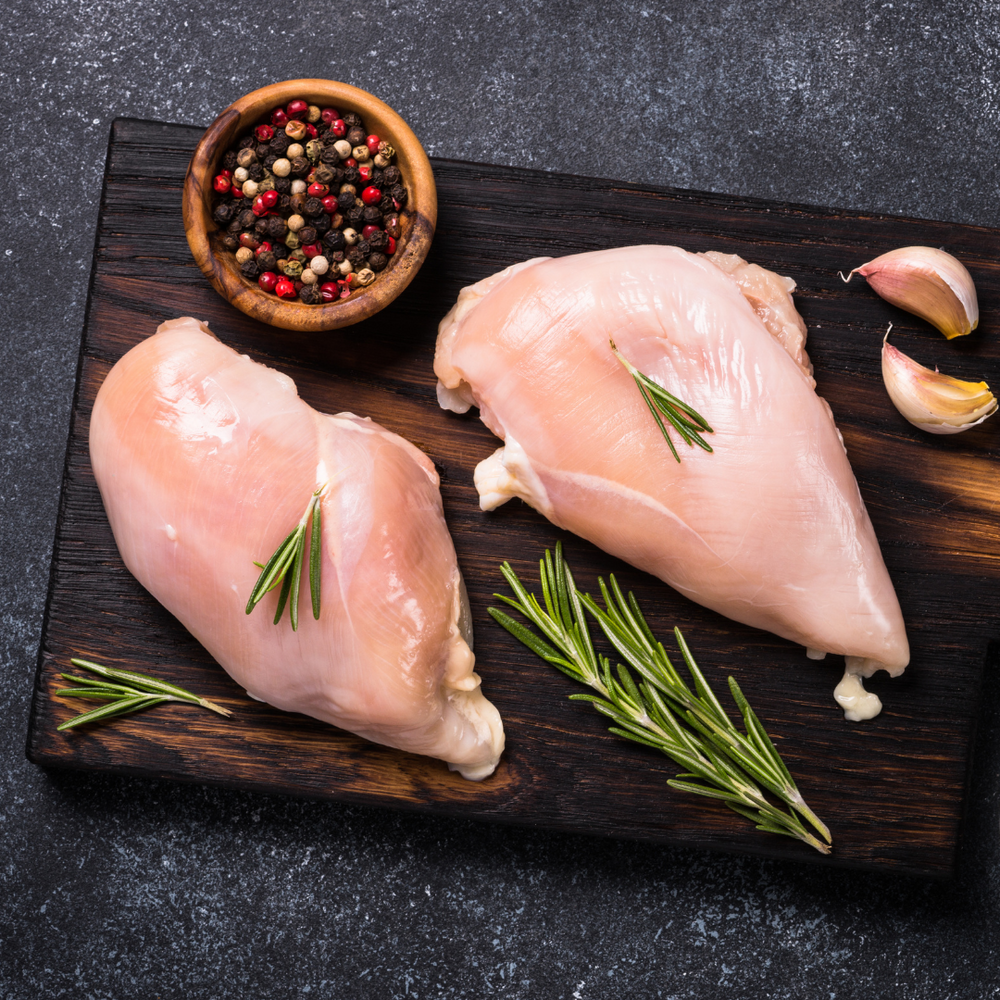 4 x Chicken Fillets - 140 - 170gr each.