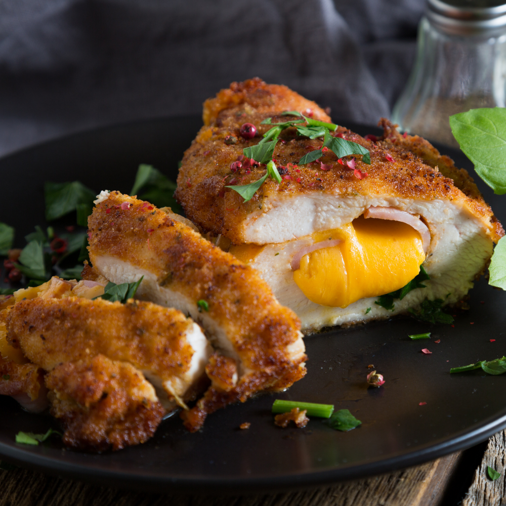 2 Handmade Chicken Cordon Bleu