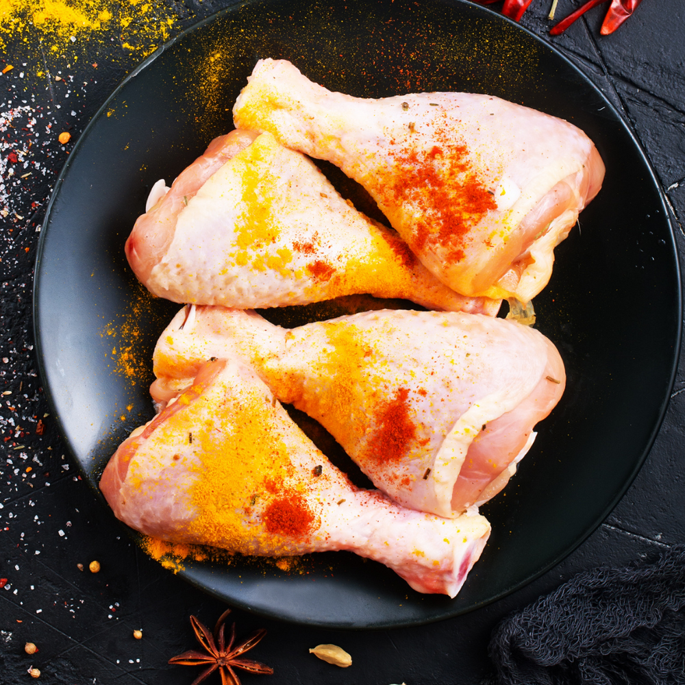 Piri Piri Chicken Portions - Thighs and drumsticks. 8 pieces.