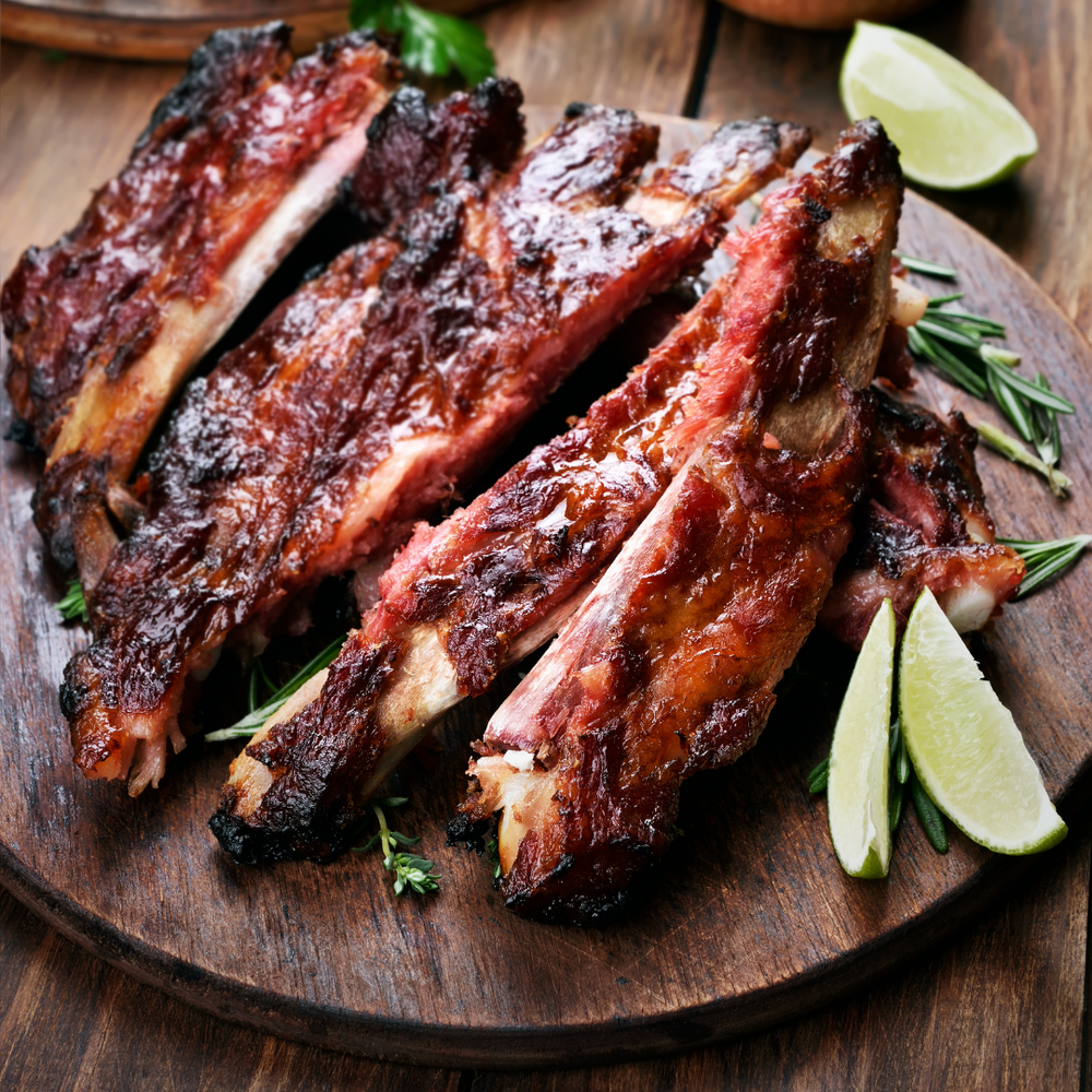 Tray BBQ Pork Ribs 400g