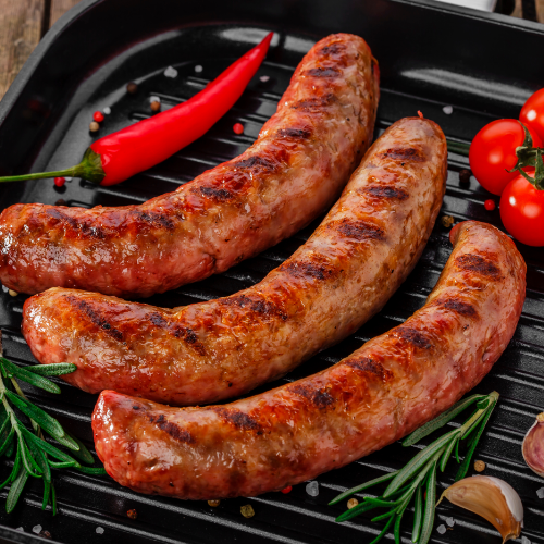 Chilli and Jalapeno Jumbo Sausages - 500g