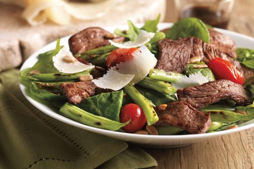 Green Bean Tomato Beef Salad — The Scarlet Heifer