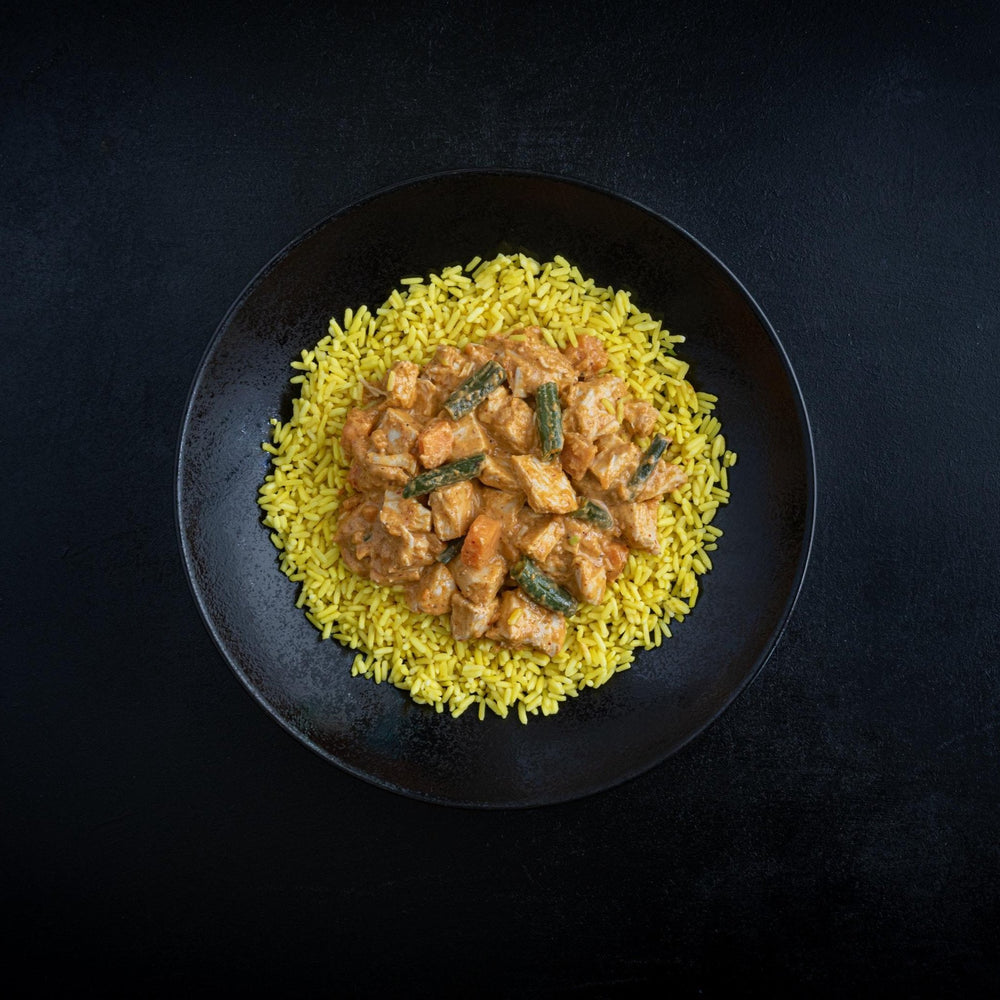 Pure Power Nutrition - Massaman Chicken Curry with Yellow Rice
